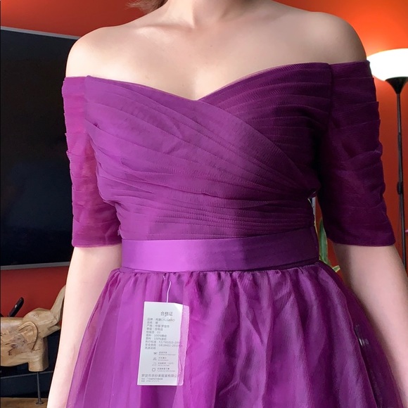 Dresses & Skirts - Formal Purple Dreas/wedding